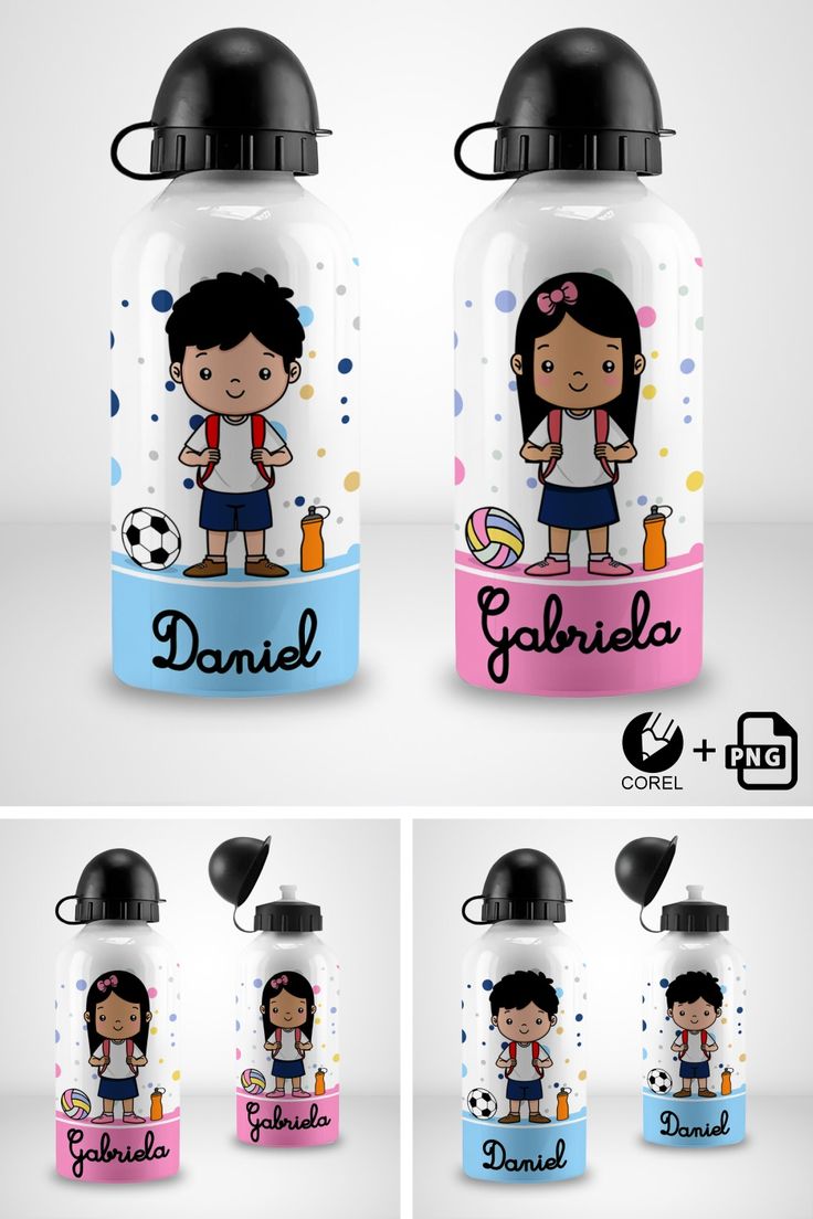 Squeeze Garrafa Alumínio Personalizável - Branca - Imagem 10