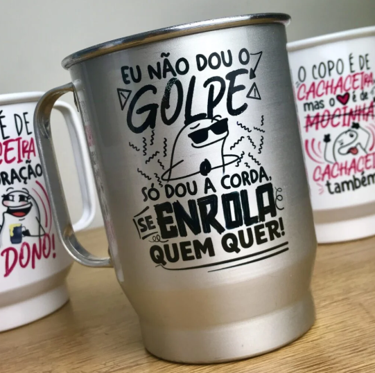 Caneca de Chopp Personalizada - Alumínio - Imagem 4