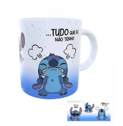 Caneca Personalizada - Branca - Stitch - #4 - Imagem 4