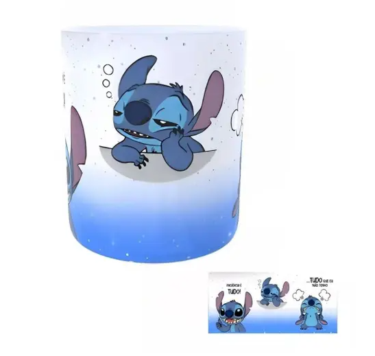 Caneca Personalizada - Branca - Stitch - #4 - Imagem 3