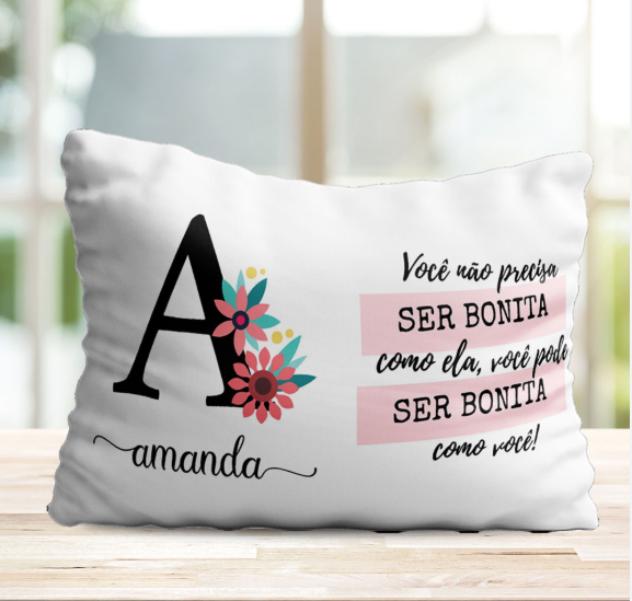 Almofada 28x28 Personalizada com Fotos Frente e Verso - Imagem 4