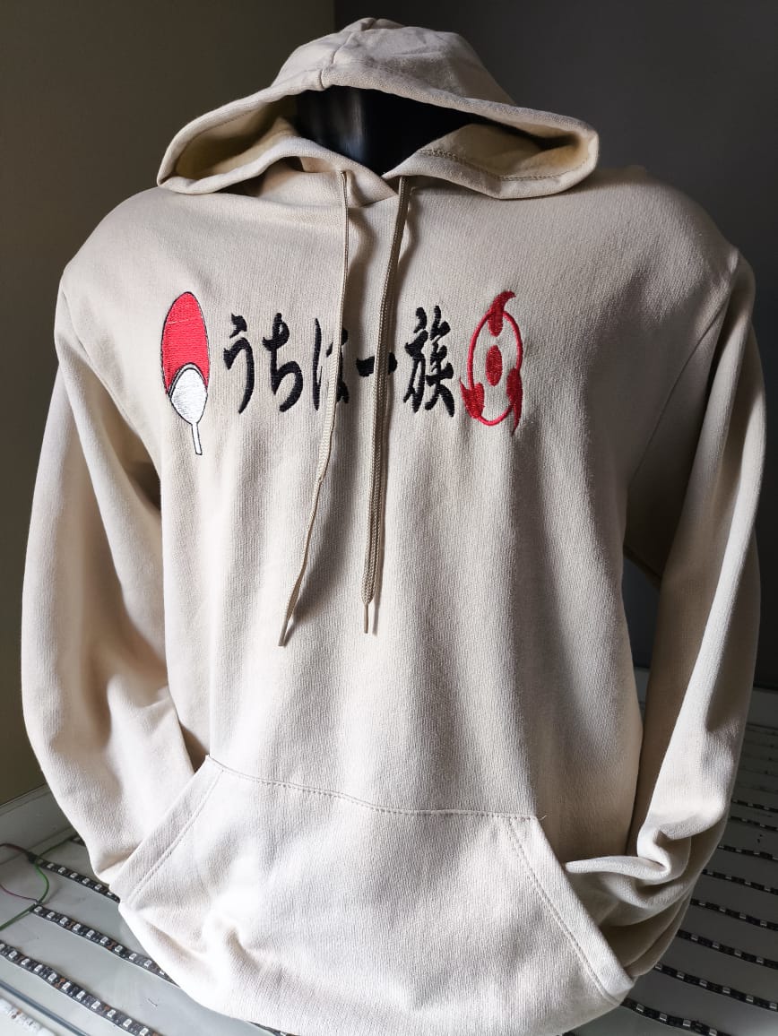 Moletom Bordado Bege - Naruto - Itachi - Imagem 7