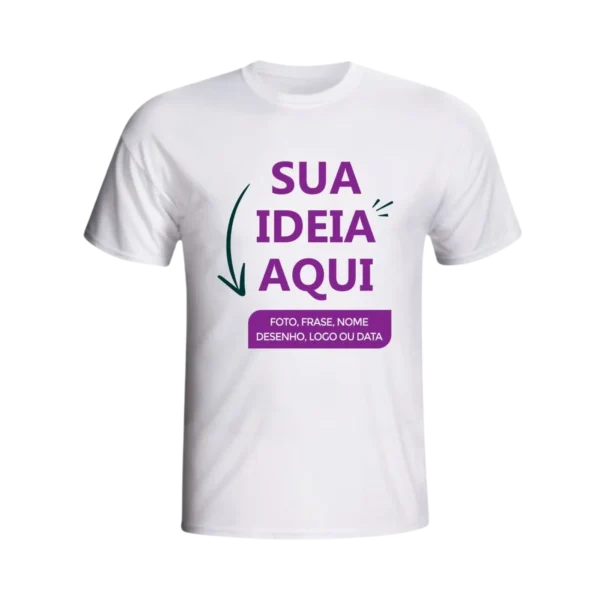 Camiseta Personalizada- Sublimação