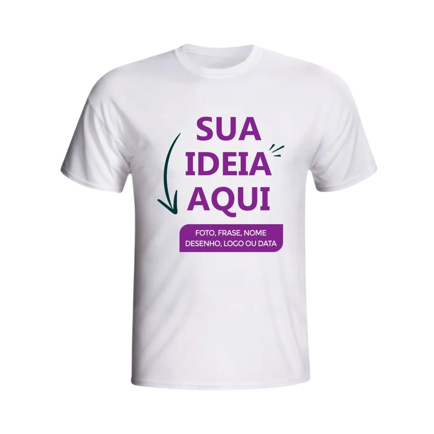 Camiseta Personalizada- Sublimação